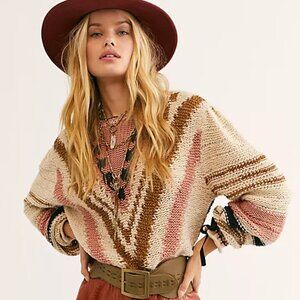 Free people empire jumper sweater Antoinette combo | size s